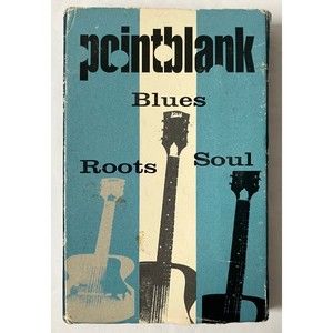 Pointblank Blues Roots Soul  1996 Promo Cassette Tape 4PRO-1150 Tested and Works